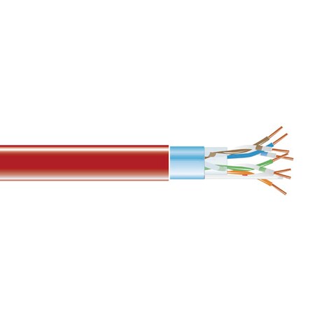 Black Box Cat5E Shielded 350-Mhz Solid Bulk Cable EVNSL0516A-1000